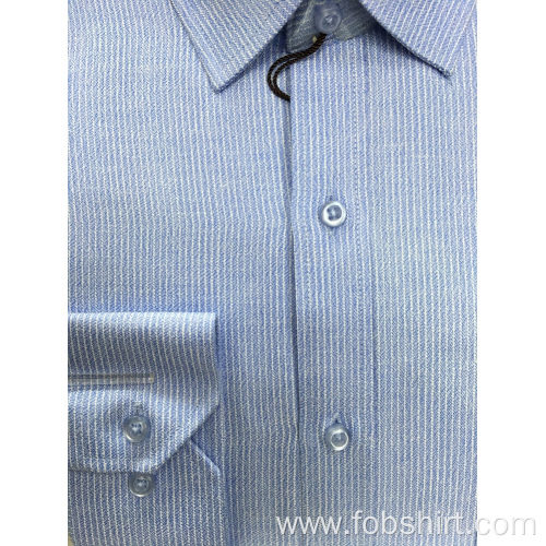 China Good Quality Yarn Dyed Business Shirt Supplier